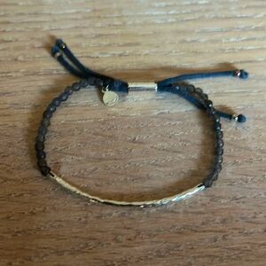 Gorjana bracelet grayish blue silver